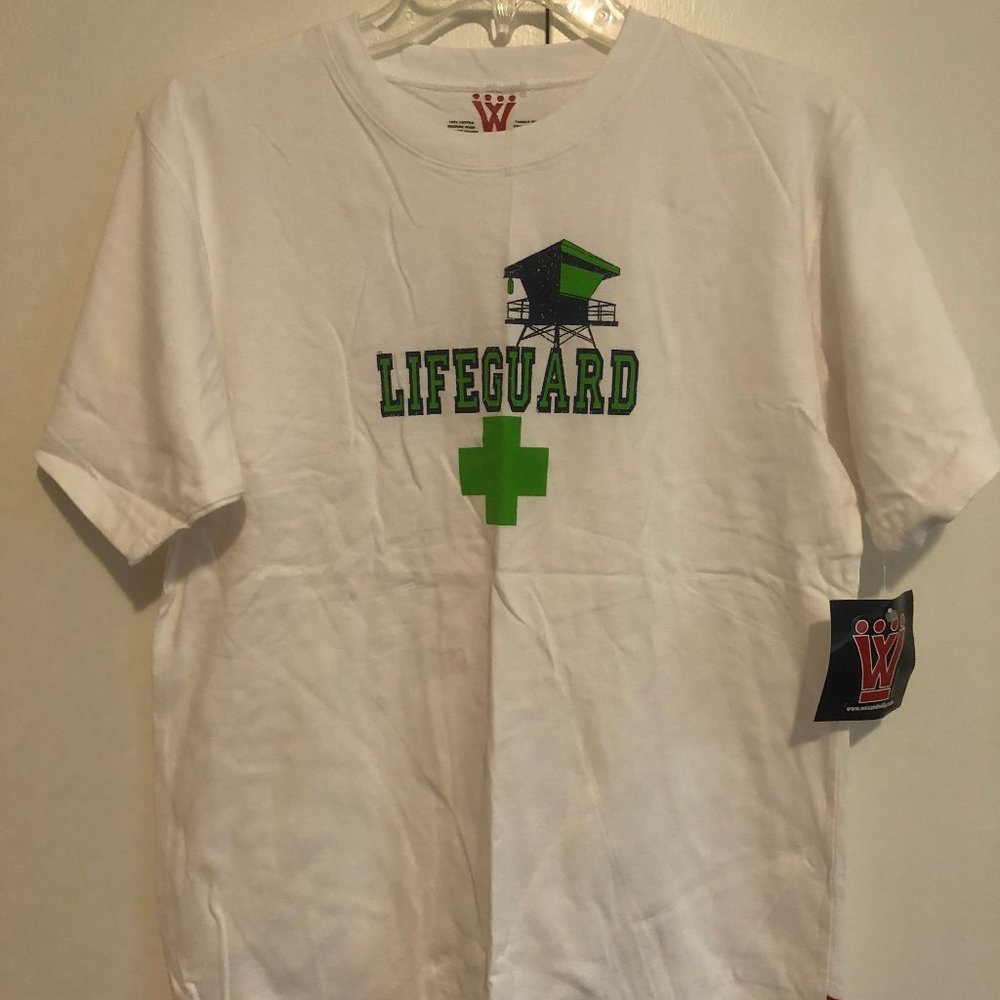 "Lifeguard" Graphic Short Sleeved T-Shirt